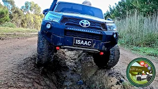 Exploring in the mini Hilux Rugged 4x4