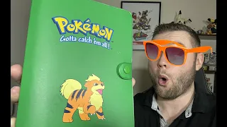 I got a Vintage Pokemon Binder!