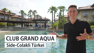 CLUB GRAND AQUA, SIDE-COLAKLI, TÜRKEI - Wasserparadies mit angelegtem Fluss und Wellenbad