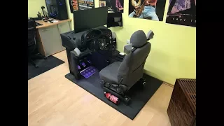 Here My First DIY Homemade Sim Racing Cockpit Build. BMW e36 and Thrustmaster Wheel Symprojects