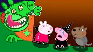 PEPPA PIG ZOMBIE APOCALYPSE, Daddy Pig Turn into Zombies | Peppa Pig Funny Animation