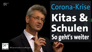 Corona-Krise: Wie es bei Kitas und Schulen weitergeht | Münchner Runde | BR24