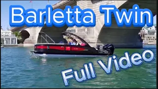 Barletta Twin Mid Engine Full Video @jamesdeanboatrv@theboatbroker.com@BarlettaBoatCompanyLLC #wow