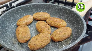 I mixed two grains and got LENT, delicious, healthy cutlets! Lentils and buckwheat!