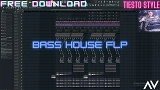 Free Bass House FLP | Tiesto Style | No download gate