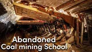 Exploring an Abandoned Coal Miners School - Last of its kind