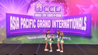 2015 PDC Asia Pacific Grand Internationals Gold Coast -Jnr Group Stunt Lv 2 Gems