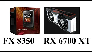 FX 8350 RX 6700 XT !!!!  Red Dead Redemption 2