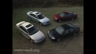 Motorweek 2002 Family Sedan Comparison Test