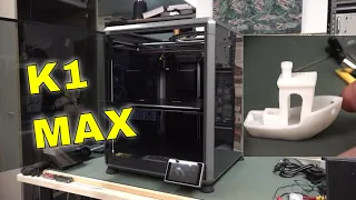 Mailbag: Creality K1 Max 3D Printer: Unboxing + Setup + First Print