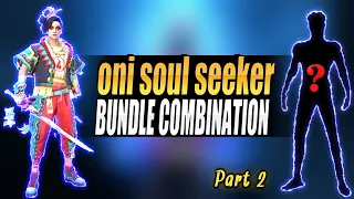 Top 10|Free Fire Oni Soul Seeker Bundle Combination|FF Dress Combination|Free Fire Dress Combination