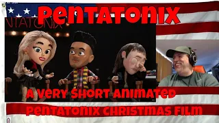Pentatonix - A Very Short Animated Pentatonix Christmas Film - REACTION - Must watch! Awesome!!!