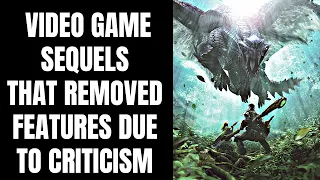 BIGGEST Video Game Sequels That Removed Features Due to Criticism For Predecessors