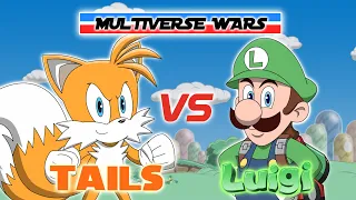 Tails VS Luigi - MULTIVERSE WARS! 🟠💥⭐️