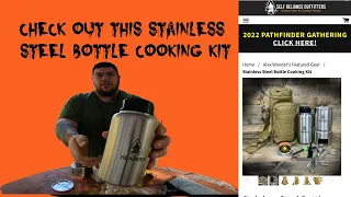 The Pathfinder Stainless Steel Bottle Cooking Kit