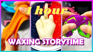 🌈✨ Satisfying Waxing Storytime ✨😲 1 hour of storytime