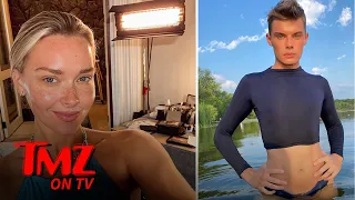 Camille Kostek Approves Of First Gender Fluid Sports Illustrated Model | TMZ TV