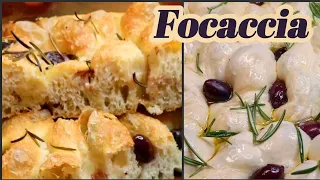 Big Bubble, NO Knead Focaccia | SOFT & EASY Focaccia Bread!