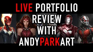 LIVE PORTFOLIO REVIEW WITH ANDY PARK!