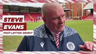 Steve Evans' reaction | Leyton Orient 0-0 Stevenage