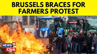 Farmer Protests | Europe News | Farmers’ Anger Spreads From France To Belgium | N18V