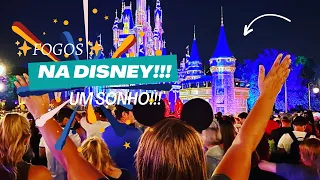 Fogos na Disney… Um sonho!!!