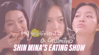 [Mukbang] "My Girfriend is a Gumiho" Shin MinA's Eating Show (Korean Beaf, Chichken)