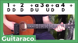 Ed Sheeran Cross Me - Guitar Lesson (Rhythm on Screen)