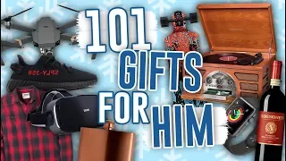 101 GIFTS FOR HIM HE'LL ACTUALLY WANT! Last Minute Gift Ideas 2017 // Jill Cimorelli