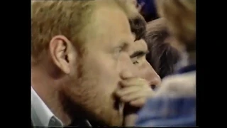 Robert Prosinecki [FC Barcelona] watching game vs PSV Eindhoven 1996