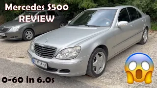 MERCEDES S500 REVIEW 😲