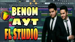 Benom ayt (FL studio ) | free FLP | Piano CoVer | Karaoke | ●FL MuSic |