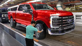 How They Produce the Massive New Ford Super Duty 2023 Inside Best US Factory