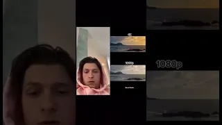 Tom Holland react to sonic 4K Vs 1080p