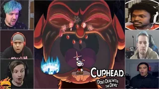 Gamers Reactions to the Devil (BOSS) Crying  | Cuphead