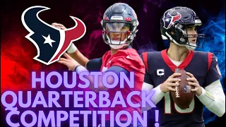 Houston Texans Quarterback Competition! CJ Stroud VS Davis Mills!