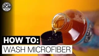 How To Properly Wash Microfiber Towels, Mitts and Applicators! - Chemical Guys Microfiber Wash