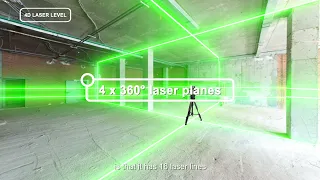 What is a 4D /16 line laser level? Huepar Professional Laser Level Manufacturer