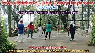 Sola (Bachata) / Line Dance / Improver / Ping Chen / Penny Tan / Shirley Bang / Dancers Abadi TamKes
