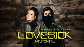 Alan Walker X Sophie Simmons Lovesick (Instumental)