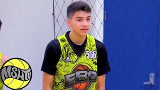 Jayden Mojica is a FORCE INSIDE at the 2018 EBC Jr All American Camp