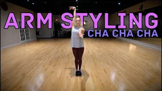Lady's Arm Styling in Latin American Dancing | Cha Cha Practice Routine