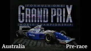 1994 F1 Australian GP BBC pre-race show