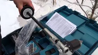 Шуруповерт Makita 18v и ледобур Mora Nova system 160