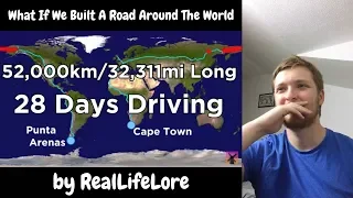 What If We Built A Road Around The World by RealLifeLore Reaction