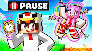 J'ai ARRÊTER le TEMPS pour PRANK ma FANGIRL sur Minecraft !