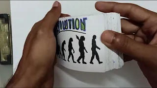 Flipbook -550 Million  Years  Of Human Evolution - Dr Science