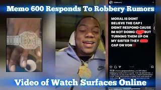 Memo600’s watch Surfaces Online After Rumors, New Details Emerge, Memo Responds & Merch On King Von.