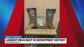 Largest drug bust in department history