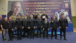 Polislər arasında silahsız özünümüdafiə və əlbəyaxa döyüş üzrə respublika çempionatı keçirilib